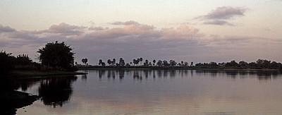 Abendstimmung am Rufiji - Selous Wildreservat