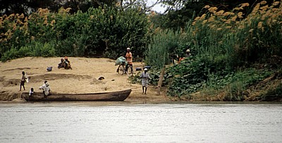 Fähranleger: Passagiere - Rufiji