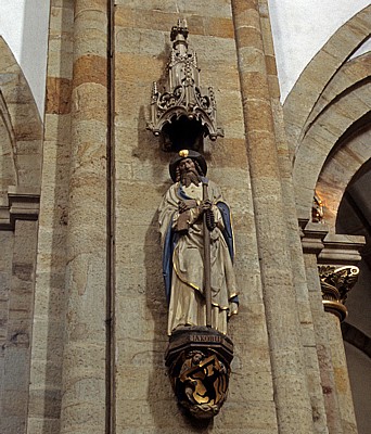 Dom St. Peter: Jakobus-Statue - Osnabrück