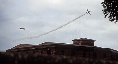 RAF Historic: Flugshow über Albert Dock - Liverpool