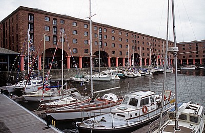 Albert Dock: Yachten - Liverpool