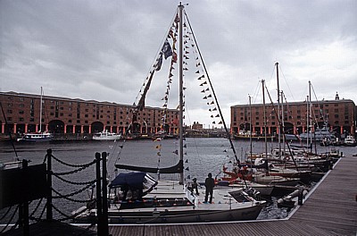 Albert Dock: Yachten - Liverpool