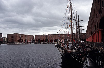 Albert Dock: Segelschiffe - Liverpool