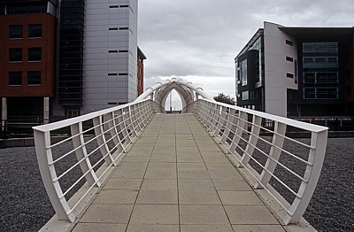 Princes Dock Bridge (Fußgängerbrücke) - Liverpool