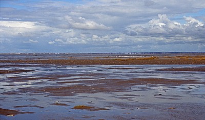 Beach (Strand) und Wassersaum - Southport
