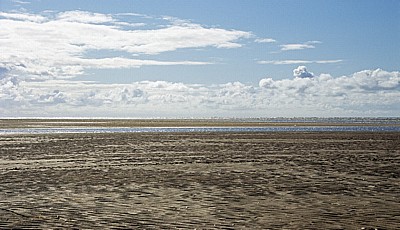 Beach (Strand) und Wassersaum - Southport