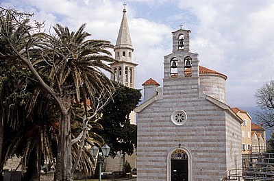 Stari Grad (Altstadt): Crkva Svete Trojice (Kirche der Heiligen Dreifaltigkeit) - Budva