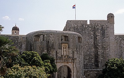 Stari Grad (Altstadt): Vrata od Pila (Gradska vrata od Pila, Pile-Tor) - Dubrovnik