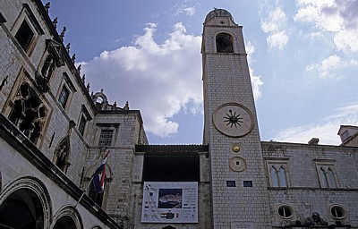 Stari Grad (Altstadt): Gradski zvonik u Dubrovniku (Glockenturm) - Dubrovnik