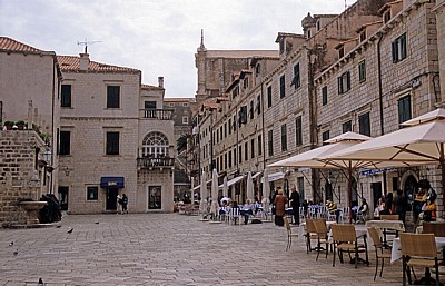 Stari Grad (Altstadt): Gunduliceva poljana (Marktplatz) - Dubrovnik