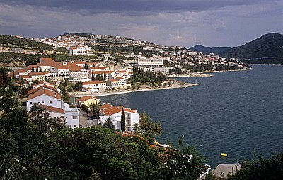 Blick auf den Ort - Neum