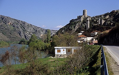 Blick auf den Ort - Pocitelj