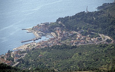 Blick auf Podgora - Gespanschaft Split-Dalmatien