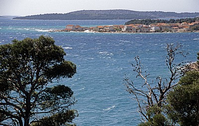 Blick auf Brodarica - Gespanschaft Sibenik-Knin