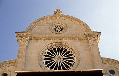 Stari Grad (Altstadt): Katedrala svetog Jakova (Kathedrale des Heiligen Jakob) - Sibenik