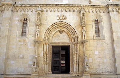 Stari Grad (Altstadt): Katedrala svetog Jakova (Kathedrale des Heiligen Jakob) - Löwenportal - Sibenik