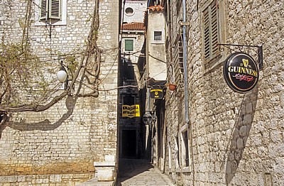 Stari Grad (Altstadt): Gasse - Sibenik