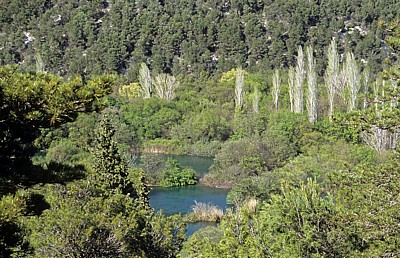 Landschaft um den Fluß Krka - Nationalpark Krka