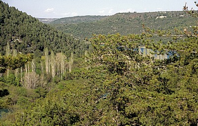 Landschaft um den Fluß Krka - Nationalpark Krka