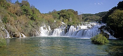 Skradinski buk (Skradin-Wasserfälle) - Nationalpark Krka