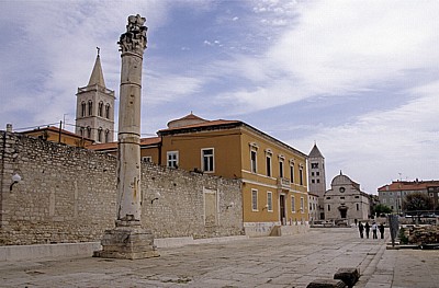Stari Grad (Altstadt): Zeleni trg - Römisches Forum - Zadar