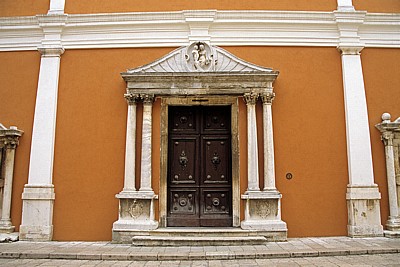Stari Grad (Altstadt): Crkva Svetog Sime Zadar (Kirche St. Simeon) - Detail - Zadar