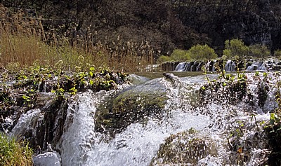 Donja jezera (Untere Seen): Novakovica brod - Wasserfälle - Nationalpark Plitvicer Seen