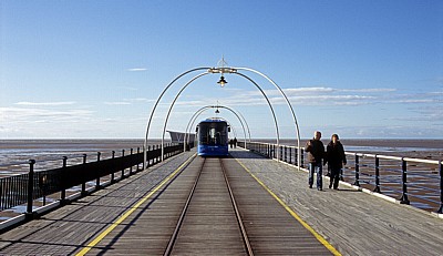 Southport Pier (Seebrücke): Southport Pier Tramway - Southport
