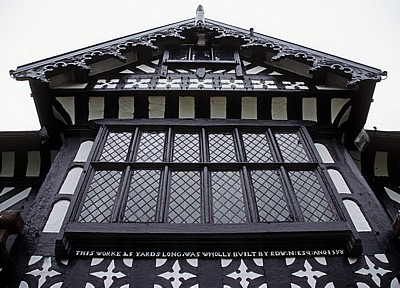 Speke Hall: Südseite - Detail - Liverpool