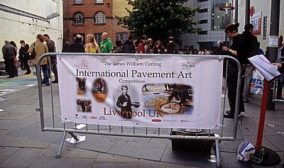 The James William Carling International Pavement Art Competition - Liverpool