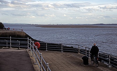 Mersey-Promenade am Riverside Drive - Liverpool