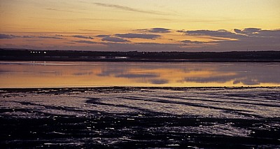 Abendstimmung am River Mersey - Liverpool