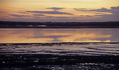 Abendstimmung am River Mersey - Liverpool