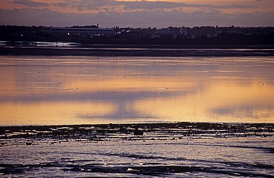 Abendstimmung am River Mersey - Liverpool