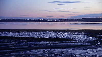 Abendstimmung am River Mersey - Liverpool
