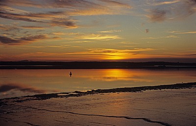 Abendstimmung am River Mersey - Liverpool