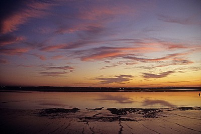 Abendstimmung am River Mersey - Liverpool