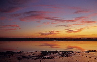 Abendstimmung am River Mersey - Liverpool