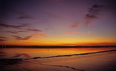 Abendstimmung am River Mersey - Liverpool