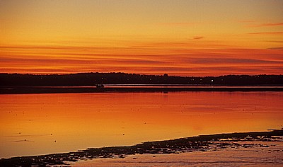 Abendstimmung am River Mersey - Liverpool