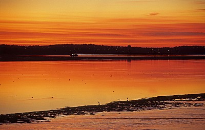 Abendstimmung am River Mersey - Liverpool