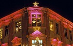 Weihnachtsbeleuchtung in der Krahnstraße 43 (Prelle-Shop) - Osnabrück