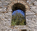 Frühchristliche Basilika: Fensternische - Butrint