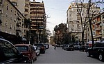 Straße im Blloku (Blockviertel) - Tirana