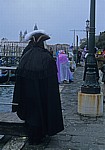 Karneval in Venedig: Molo San Marco - Venedig