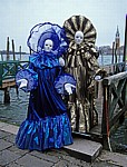 Karneval in Venedig: Molo San Marco - Venedig