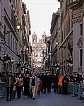 Spanische Treppe und Trinita dei Monti - Rom