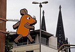 Schild: Die Maus - Köln