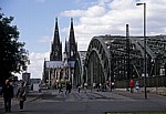 Köln Dom, Hohenzollernbrücke - Köln