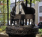 Bronzeplastik: Jupp Schmitz - Köln